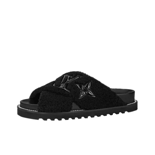LOUIS VUITTON Paseo Comfort Слипоны Женские Черный