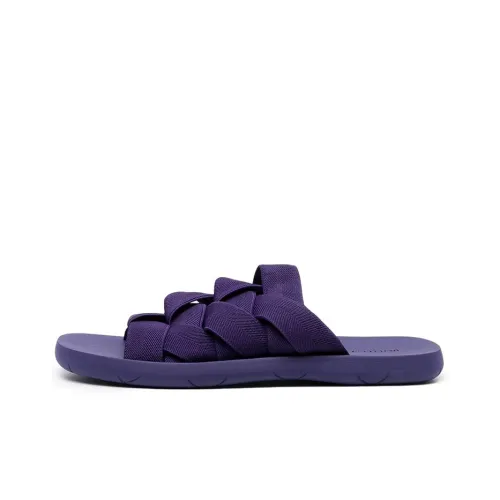 Bottega Veneta Plat Стильные Сандалии Мужские Фиолетовые
