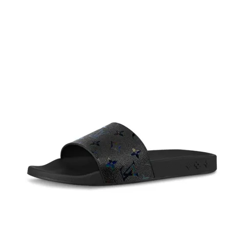 LOUIS VUITTON Waterfront Слипоны Мужской Черный