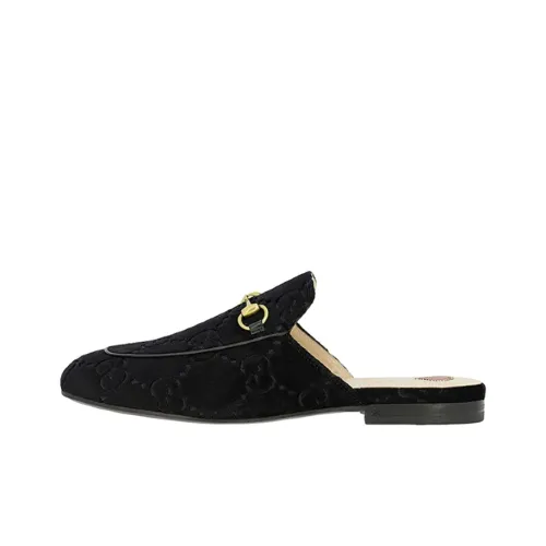 GUCCI Princetown Stylish Sandals Женские Black