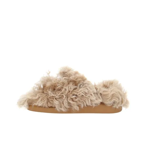 Alexander McQueen Слипоны Женские Бежевые