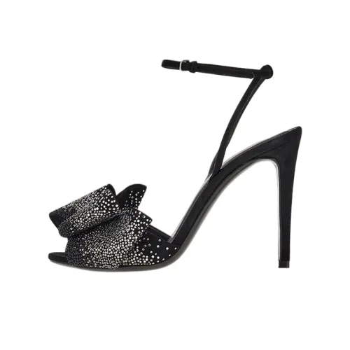 FERRAGAMO One Ремень Сандалии Женские Черные