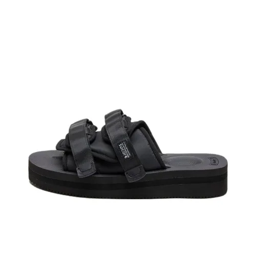 Suicoke Резиновая подошва Слипоны Мужской Черный