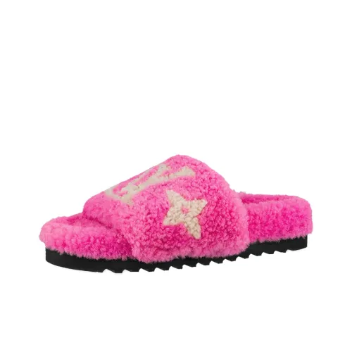 LOUIS VUITTON Paseo Comfort Слипоны Женские Розовые