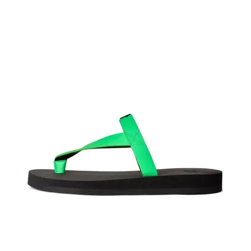 GIUSEPPE ZANOTTI GZ Резина Подошва Массаж Шлепанцы Мужской Темно-Зеленый