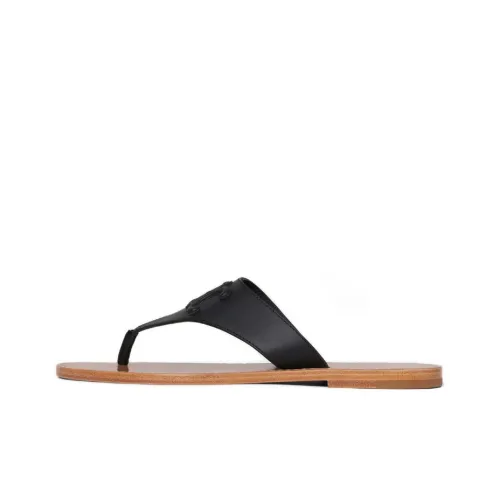 CELINE Triomphe Шлепанцы Женские Черные