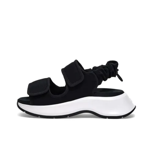 HOGAN H598 Пляжные сандалии Женские Черный