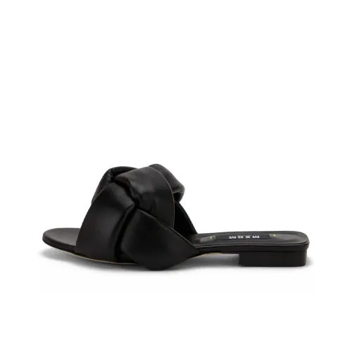 MSGM Резина Slide Женские Черные