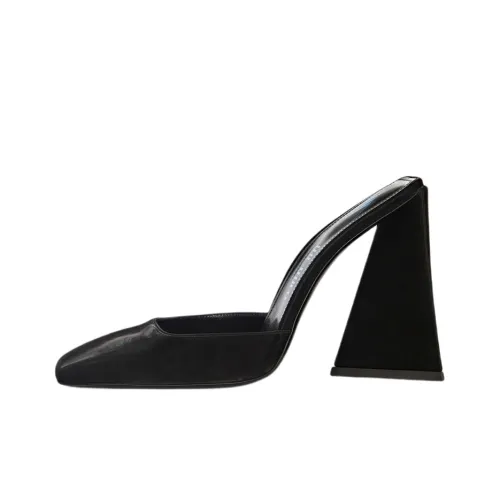 The Attico Devon Домашние тапочки Женские Черный