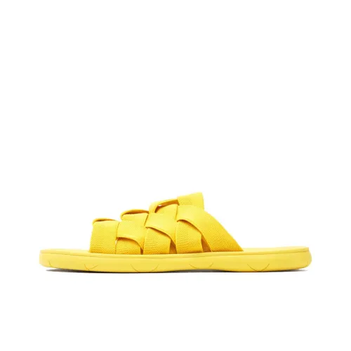 Bottega Veneta Plat Слипоны Мужской Ярко-Желтый