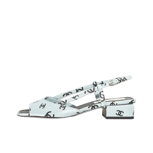 CHANEL Стильные Сандалии Женские Синие