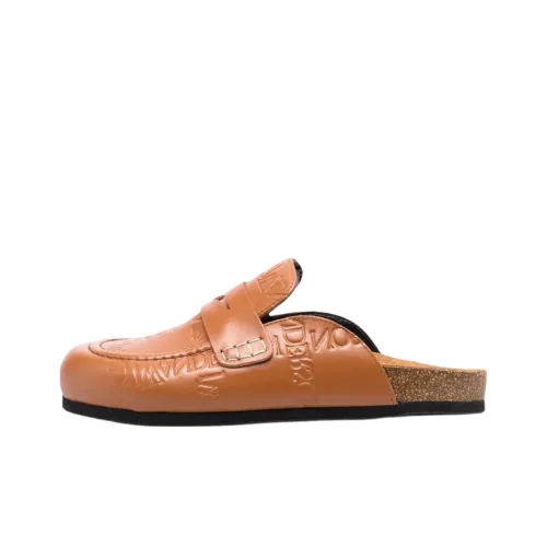 JW Anderson Резина Sole Quick-Dry Домашние тапочки Женские Умбра