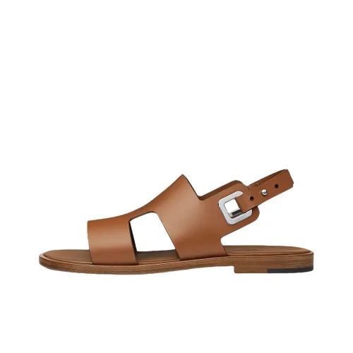 HERMES Darius Пляжные сандалии Мужской Коричневый