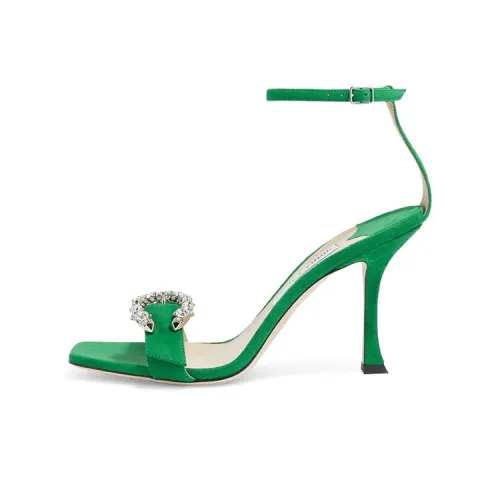 Jimmy Choo One Ремень Сандалии Женские Камень Павлин