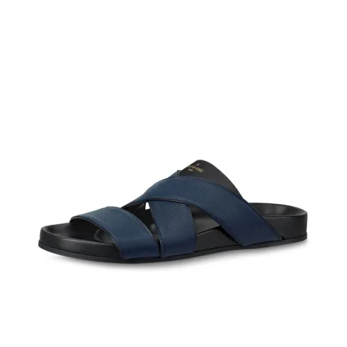 LOUIS VUITTON Mirabeau Слипоны Мужской Морской синий