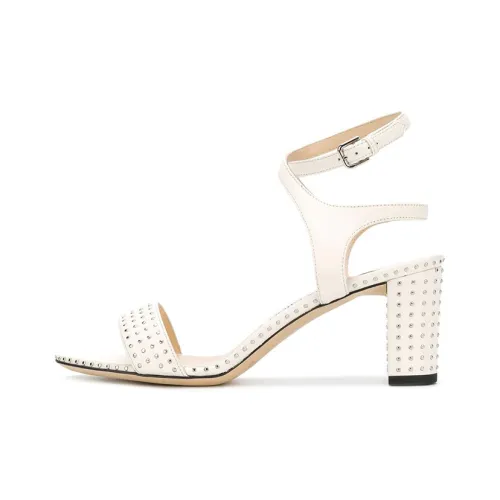 Jimmy Choo Marine 65 One Strap Sandals Женские Белые
