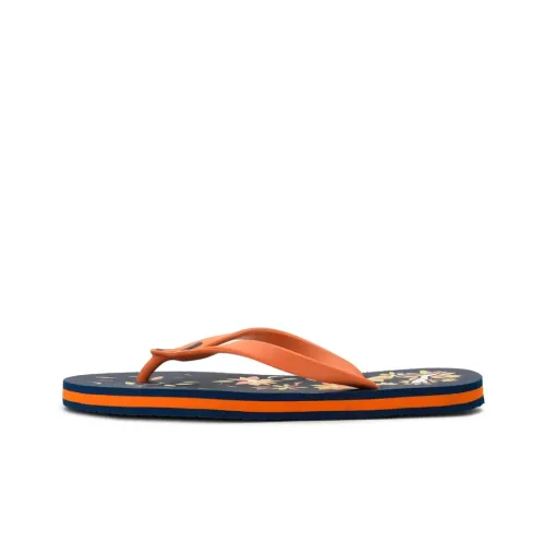 PUMA Lucie Цветочный дизайн Idp Слипоны Женские Сине-оранжевый