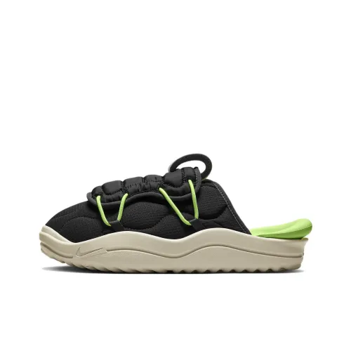 Nike Offline 3,0 Резиновая подошва противоскользящие слипоны мужской черный зеленый
