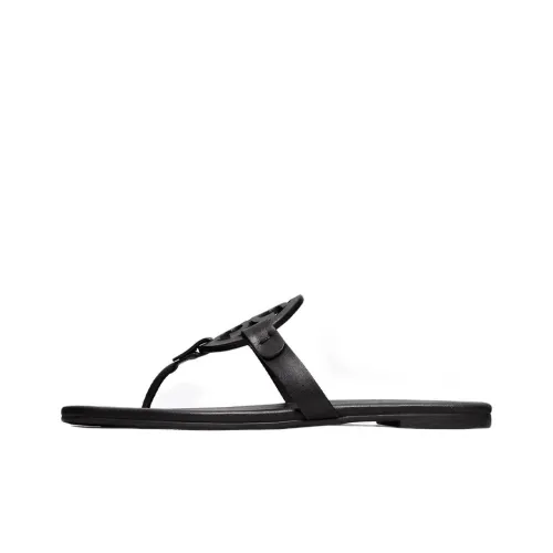 TORY BURCH Miller Резиновая подошва Стильные Сандалии Женские Черные