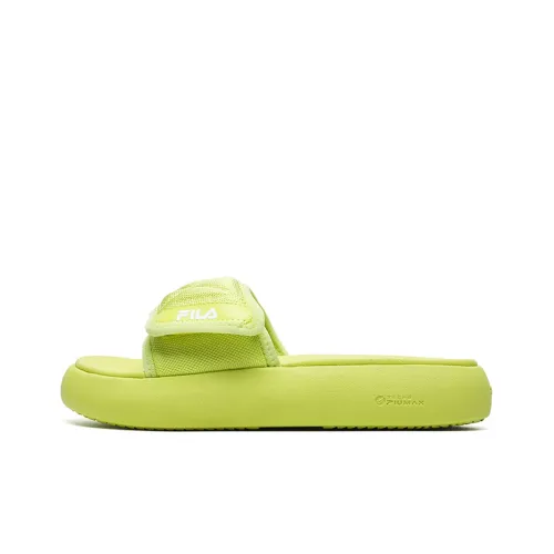 FILA FUSION DONUT DX Резиновая подошва Слипоны Женские Желтые