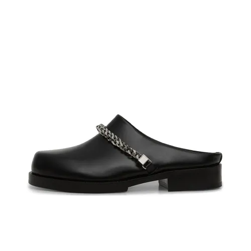 1017 ALYX 9SM Совместные Резиновые Домашние Тапочки Быстросохнущие Унисекс Черные