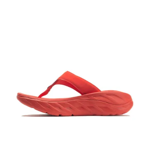 HOKA ONE ONE Ora Recovery Flip Flops Красный Женские