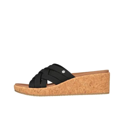 Skechers ARCH FIT BEVERLEE Резина Sole Quick-Dry Slide Женские Коричневый Черный