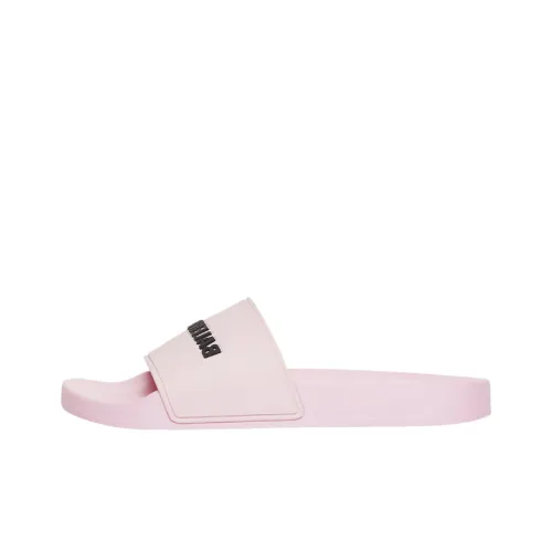 Balenciaga Pool Slide Сандалии Стильные Сандалии Женские Розовые