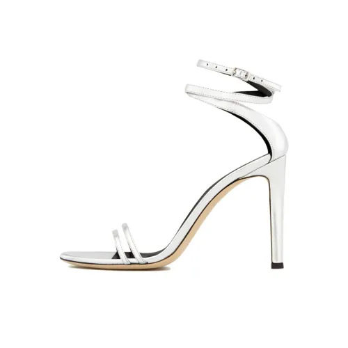 Giuseppe Zanotti GZ Catia One Ремешок Сандалии Женские Серебряные