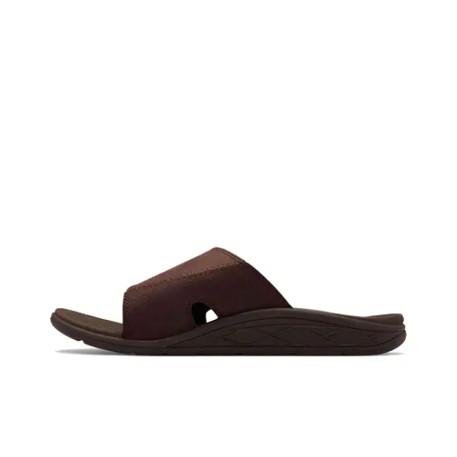 New Balance Слипоны Мужские Коричневые