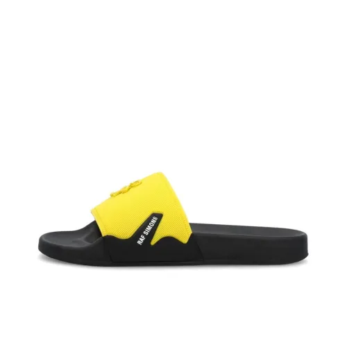 Raf Simons Слипоны Мужские Желто-черные