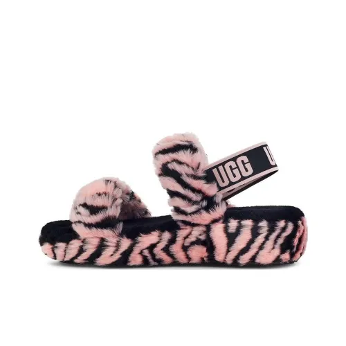UGG Oh Yeah Plush Slippers Women's Pink