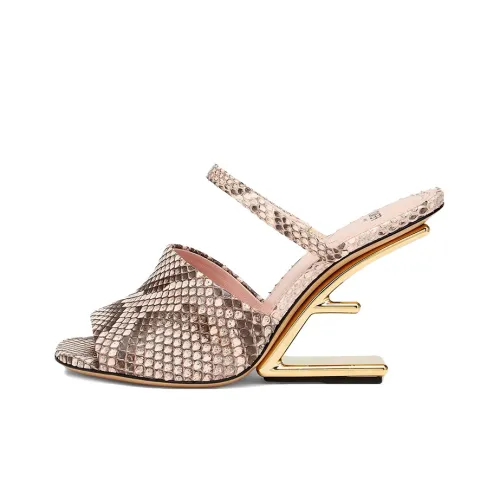 FENDI FirstFendi First Rubber Slide Тапочки Женские Розовый