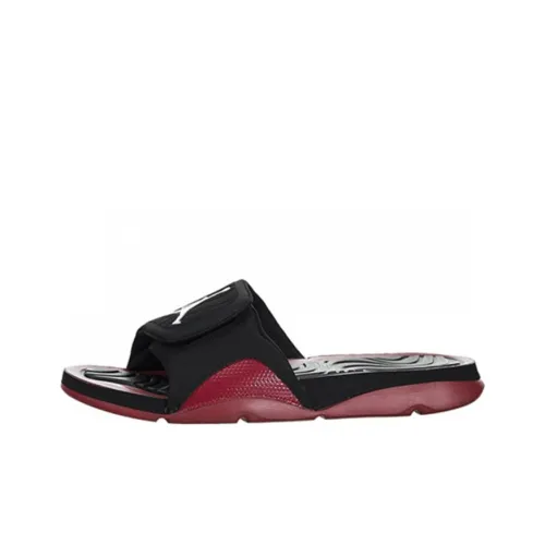 Джордан Hydro 4 Quiet Slip-Ons Мужской Красный Черный