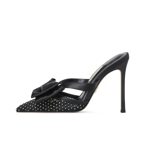 FABEIFEI Высокие каблуки 10,2 см Женские Черные