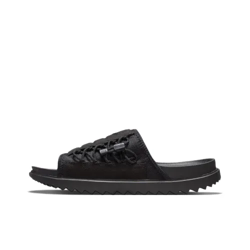 nike Asuna Резиновая подошва Слипоны Мужской Черный