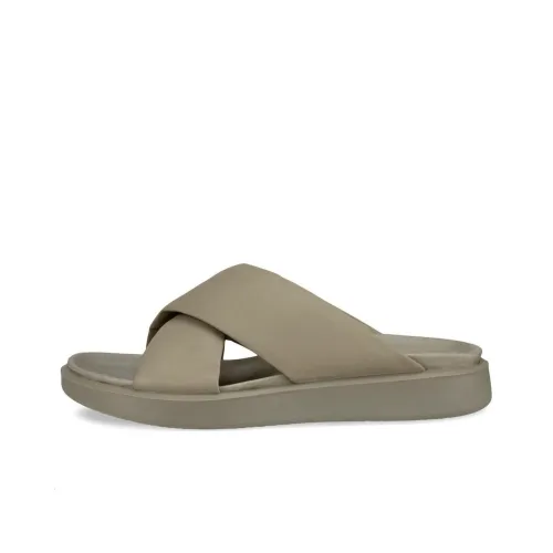 Ecco ЭВА Слипоны Женские Зеленый