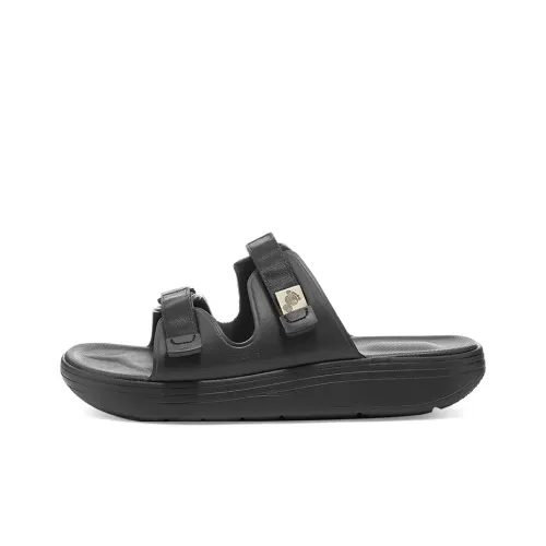 Suicoke Резиновая подошва устойчивая к истиранию слипоны мужские черные