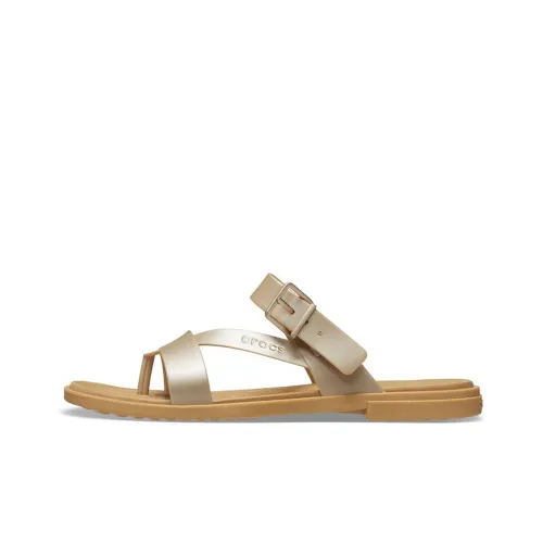 Crocs Tulum Слипоны Женские Коричневый