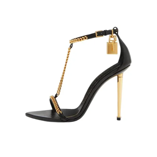 TOM FORD One Ремешок Сандалии Женские Черные