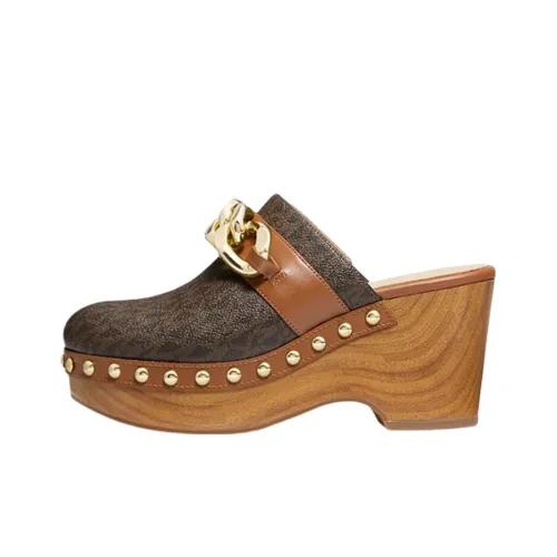 MICHAEL KORS Домашние тапочки Женские Коричневый