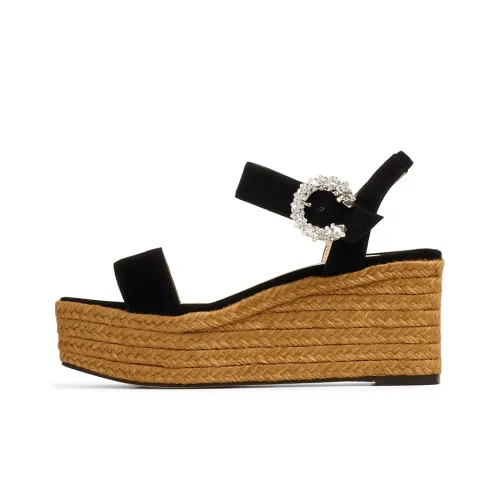 Jimmy Choo Mirabelle One Strap Sandals Women's Black