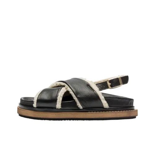 ALOHAS One Ремешок Сандалии Женские Черные