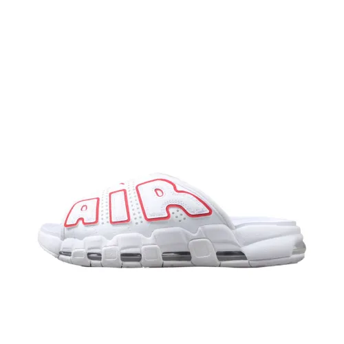 Nike Air More Uptempo Слипоны Белый и красный Женские