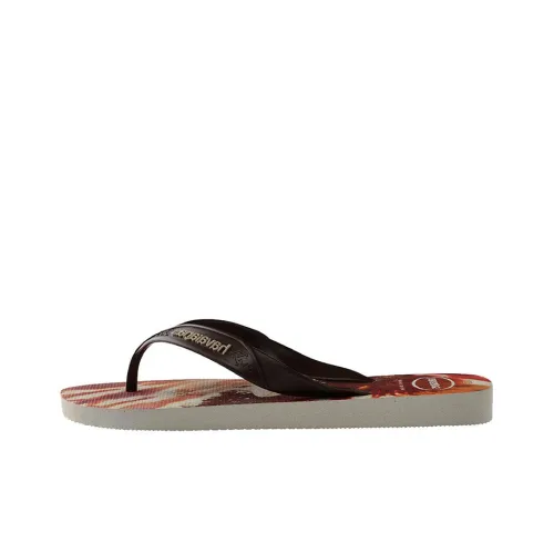 Havaianas Гаванский SurfII Стильные Сандалии Мужские Коричневый Белый