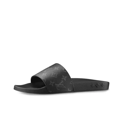 LOUIS VUITTON Waterfront Слипоны Мужской Черный