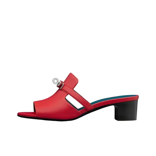 HERMES Слипоны Женские Red