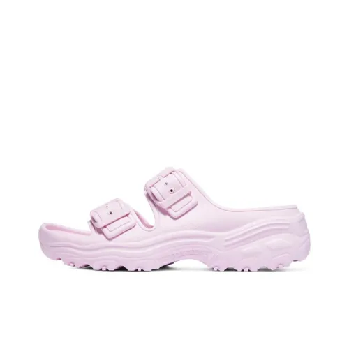 Skechers Slippers с резиновым подошвой женские фиолетовые сиреневые