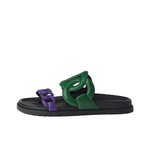 HERMES Слипоны Женские Фиолетовые