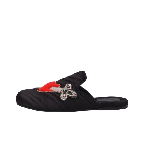 GUCCI Слипоны Женские Черные